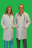 Medical Doctor Unisex Men Women Lab Coats Size Sx-3xl White Labcoat Long Jacket