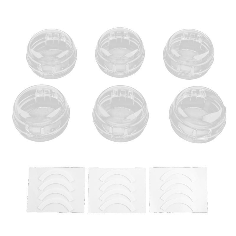 6pcs  Stove Knob Covers  Safety Oven Lock Lid Infant Child Protector Tool