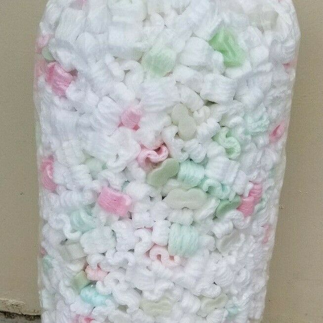13.5 Gallons Of Unicorn Poo *used* Popcorn Packing Peanuts  Fast Free Shipping